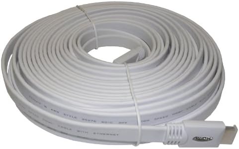 SAC Electronics AE0536 15m 2.0 3D/2160P Flat HDMI Lead Cable - White