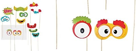 Silly Monster Photo Stick Props