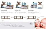 Roba – Windelregal, mit 2 verschiebbaren Trennwänden auf versteckter Führung, Dekor Buche, HxBxT: 21 x 80 x 24 cm - 4