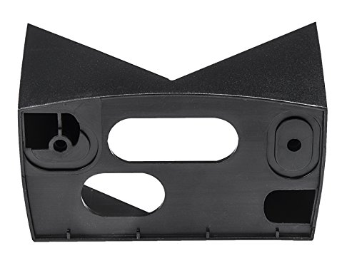 Steinel Eckwandhalter EWH 07 in schwarz Geeignet für Infrarot-Bewegungsmelder IS 140-2, Eckadapter für schnelle Schrauben-Montage an Außenecken, 631864