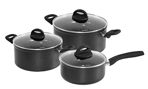 STONELINE® CERAMIC Kochgeschirr-Set, 6-tlg., Keramik-Beschichtung, induktionsgeeignet