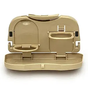 SAHAJANAND Bazar Car Seat Back Drink Table Food Tray Cup Stand Desk Holder Drinks Holder/Mini Car Backseat Food Tray with Bottle Cup Holder.