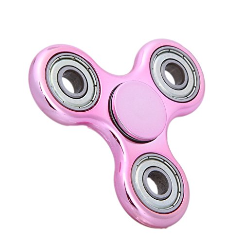 St.Mandyur Triangle Spinner Fidget Toy Relieve Stress and Anxiety Bearing High Speed EDC Focus Toy (Rose Gold) St.Mandyur Triangle Spinner Fidget Toy Relieve Stress and Anxiety Bearing High Speed EDC Focus Toy (Rose Gold)