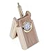 Produktbild Dank Gib Geschenk für deine Geliebten, .Hölzerne Uhr cum 1 Stift, hölzerne Bleistifthalter , ideal für die Office-n Home Desk