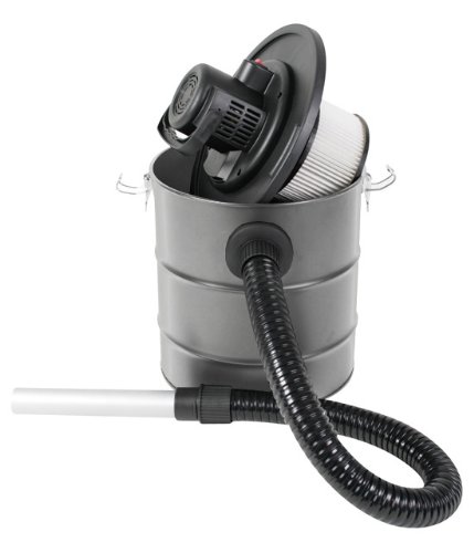 Aschesauger 1200W 20 Liter mit auswaschbarem Feinfilter (ØxH): ca. 31,5 x 43 cm – in der Farbe nach Ihrer Wahl - 5