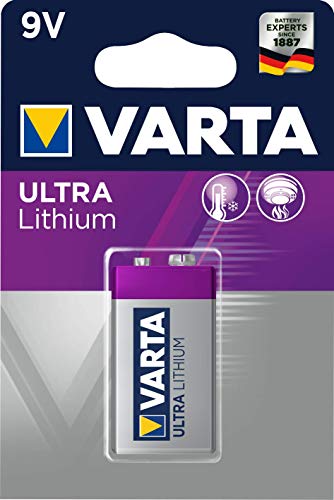 Price comparison product image Varta Professional Lithium 9 Volt Battery