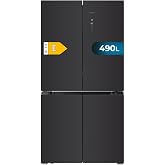 Cecotec Bolero CoolMarket 4D 490 Glass E. 183 cm High, 91 cm Wide, Low Consumption, Inverter Plus, Fast Cooling and Freezing,