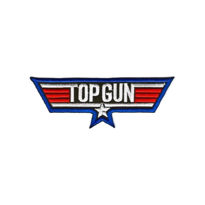 Buy Top Gun Logo Sign Symbol Embroidered Iron on Patch Ironon Symbol