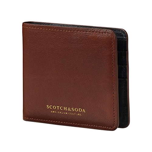 Preisvergleich Produktbild Scotch & Soda Lederportemonnaie braun