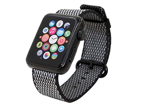 Preisvergleich Produktbild Networx Armband, für Apple Watch 42mm, Nylon, schwarz