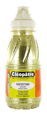 Cleopatre Cléopâtre GP250-872 Flacon de Gel pailleté 250 ml Or