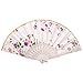Produktbild YEARNLY Beste Chinesische Tanz Hochzeit Party Spitze Silk Folding Handheld Fan, Fan, Dekorative Fan, Retro Fan, Dance Fan