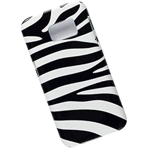 Samsung Galaxy S7 Protective Slim Case. Tasche Cover. Zebra Pattern.