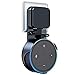 Price comparison product image Cocoda Wall Mount Hanger Holder Stand for Echo Dot 2nd Generation, Perfect Bracket - the Best Space-Saving Dot Accessories for Your Smart Home Speaker without Mess Wires or Screws (Black)