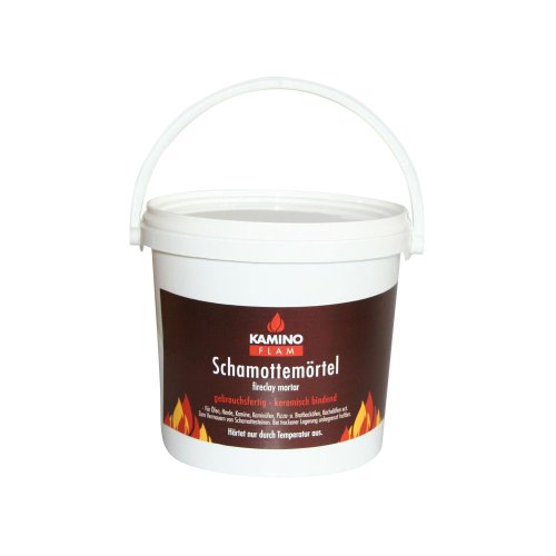 KaminoFlam® - Kamino-Flam Schamottemörtel 1 kg-Eimer