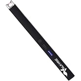 Valkyrie USB Şarjlı Elektrikli Arc &Ccedil;akmak | Mum İ&ccedil;in | Gazsız | R&uuml;zgar Kırıcı | &Ccedil;ift Emniyetli | Siyah Renk