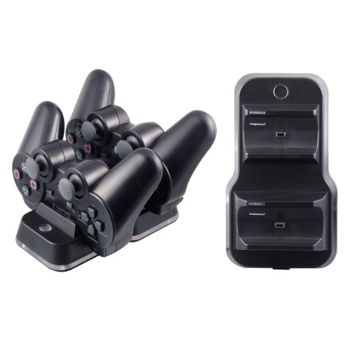 Dual Controller Charger - Mains Powered (PS3)