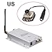 Produktbild Adminitto88 Kamera-Detektor 1,2 GHz mit Linse Sensor 1,2 G Kamera kabellos 208C Überwachungskamera AV Radio mit Komplettset für versteckte Kamera, weiß, Nous