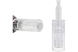 MONA 10pcs aghi nano dermapen Needles Cartucce Suggerimenti per Auto Electric Micro Stamp Derma Pen (ROUND NANO)