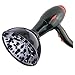 hair Blower Nozzle Tool - SODIAL(R) Pro Hairdressing Salon Hair Dryer Diffuser Universal Blow Blower Nozzle Tool