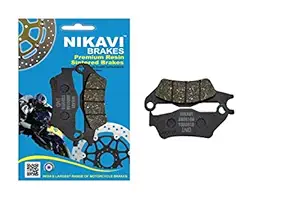 NIKAVI DP13 Front Brake Disc Pad Compatible for Aprila SR 150 / SRi 125 (Front)