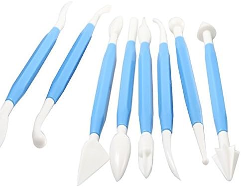 KingWinX Cake Decorating Sugar Craft Modelling Tools Kit, Blue