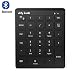 Produktbild Bluetooth Kabelloser Ziffernblock, Jelly Comb Nummerische Tastatur 28 Tasten Ultra Slim Keypad Numpad für iMac, Macbook, Desktop und mehrere Bluetooth Geräte, Schwarz