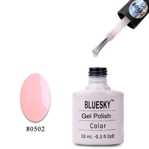 40502 Bluesky Soak off uv nail gel polish 10ml.14 day wear!