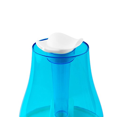 Silent-Ultraschall-Luftbefeuchter mit kühlem Nebel Wassertank 3L Kapazität LED Nachthimmel Ultraschall-Luftbefeuchter kühlen Nebel-Ultraschallnebel kühlen Luftbefeuchter Refills Ultraschall-Behälter-Wasser-Luftbefeuchter Baby-Wasser-Nebel-Luftbefeuchter mit Hygrostat Wasser-Nebel-Spray Wasserlos Auto Shut-Off-Funktion für Home Office Schlafzimmer Yoga-Baby-Raum (blau) - 3