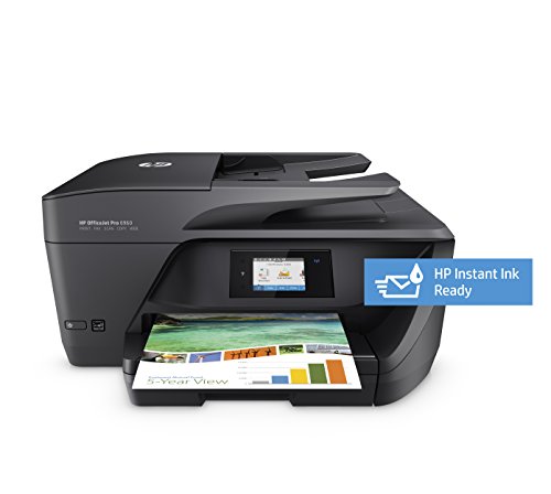 HP OfficeJet Pro 6960 Multifunktionsdrucker (Drucker, Scanner, Kopierer, Fax, WLAN, LAN, Airprint) mit 3 Probemonaten HP Instant Ink inklusive