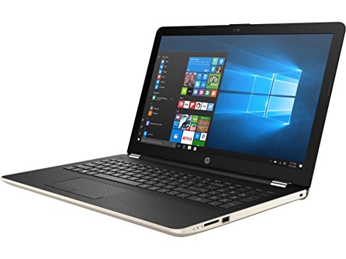 HP 15 6  Laptop Gold AMD Dual-Core A6-9220 APU - 2 5 GHz up to 2 9 GHz burst frequency  4GB RAM  1TB HDD  BT  SD card reader  HD webcam  Win 10  Open 