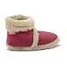 Produktbild Coolers 316 Hausstiefel mit Pelzkrempe Microvelours flauschig Futter Damen rot Größen 5-6 (37-38)