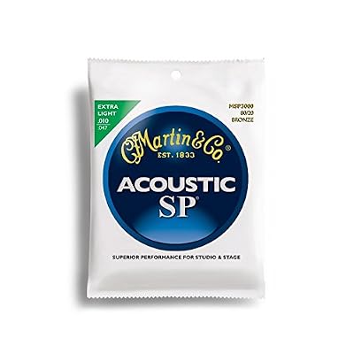 Martin MSP3000F 6 Cordes SP Extra Light (.10-.047)
