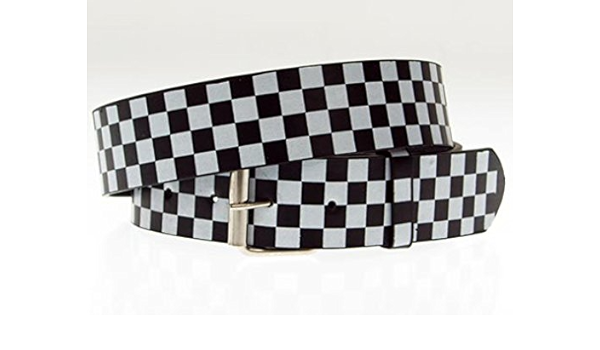 checkered belt