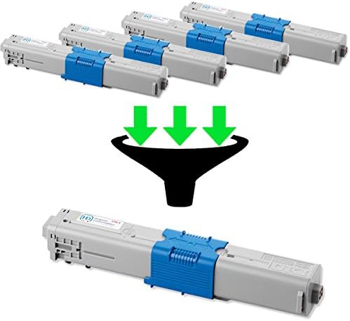 TONER OKI C301 C321 MC332 MC342 - COLOR: CYAN - DURATION: 6.000 PAGES A4 (EIN / ISO) - COD. SAP. OKI: 44973535 - ORIGINAL EAN OKI: 5031713055785 - WEIGHT: 235 GR - REGENERATED / REBUILT