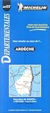 Image de Carte routière : Ardèche, 4007, 1/150000
