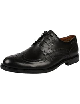 Clarks Dorset Limit Herren Brogue Schnürhalbschuhe