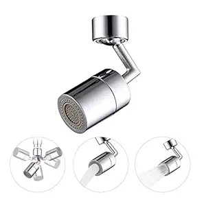 Tryokart Splash Filter Faucet Aerator Universal Rotating Faucet Extender with Various Faucet Adapter, Faucet Sprayer Attachment for Kitchen Sink Bathroom