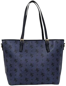 SARA Damen Handtasche , Schultertasche, Shopper PU 1711