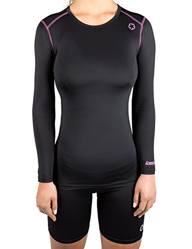 Gregster Damen Kompressionsshirt langarm für Sport und Fitness