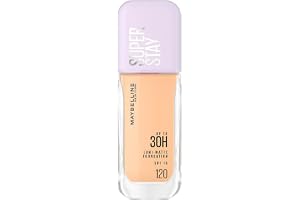 Maybelline New York Super Stay Lumi Matte Liquid Foundation, 120 | 30 HR Long Lasting yet Lightweight, 35ml