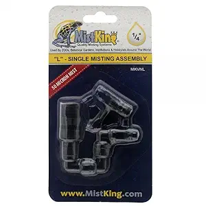 MistKing 22258 Single Misting Assembly Value L-Fitting