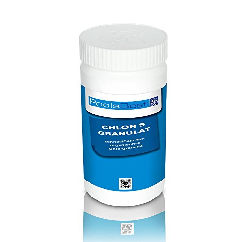1 Kg - PoolsBest Chlorgranulat S schnelllöslich 56% Aktivchlor, organisch
