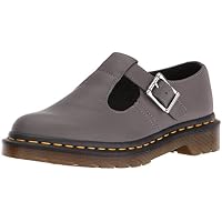 Dr Martens Polley T Bar - Cherry Red Virginia 3 UK