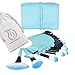 Start Makers Makeup Brush Set - 32 Piece Pro Makeup Brushes - Natural Synthetic Kabuki Make up Brushes - Soft Makeup Brushes Kits - Eye Lip Face Eyebrow Makeup Set with Brushes Pouch