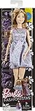 Look moderno Barbie - Muñeca Fashionista, 32 cm (Mattel FBR37)