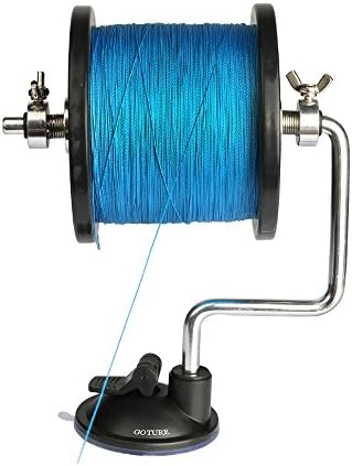 MARTIANS Portable Fishing Line Spooler/Winding System Ultimate Line Winder Spooling Station Fishing Tool