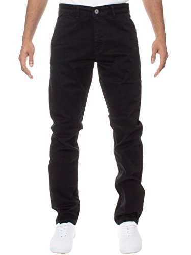 Mens Enzo Designer Fashion Chinos Stretch Skinny Slim Fit Jeans