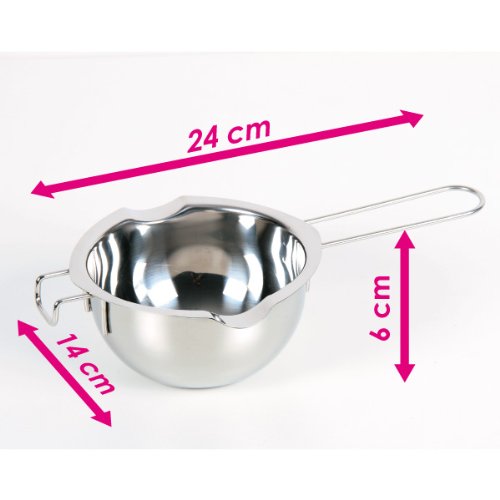 bremermann® Schmelztopf, Schmelzschüssel, Wasserbadschüssel aus Edelstahl - 3