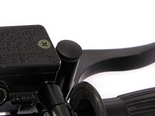 Motorrad Spiegel Verschluss Zündkerzen Aluminium M10 - Uhrzeigersinn Gewinde nur Paar